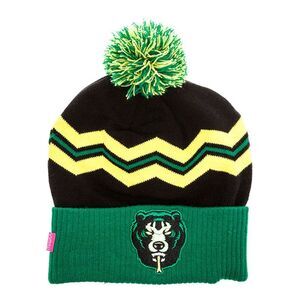 Mishka Mens The Death Adder Vintage Pom Beanie Hat, NWT